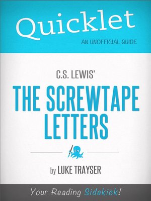 cover image of Quicklet on C. S. Lewis' The Screwtape Letters